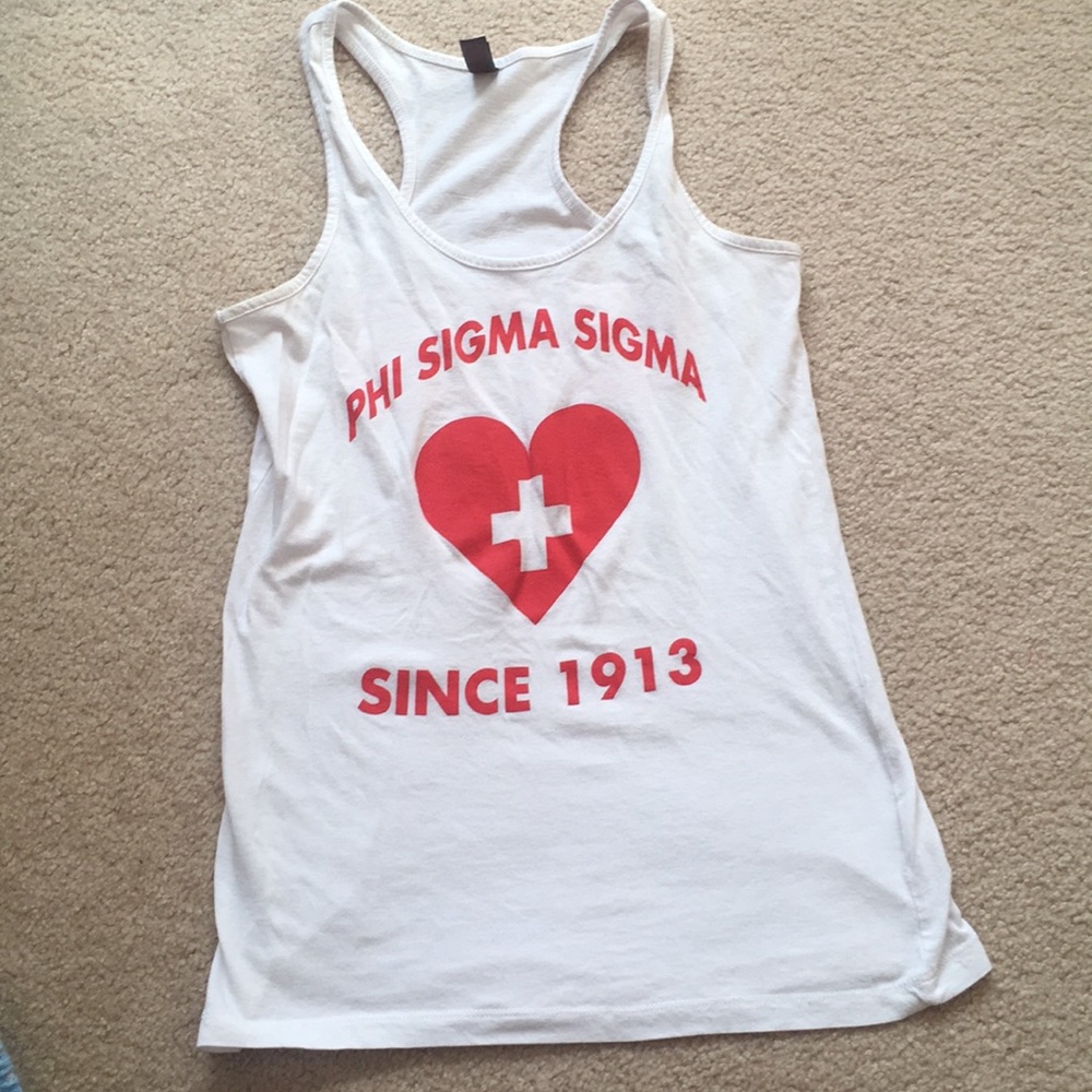 Phi Sigma Sigma Racerback Tank